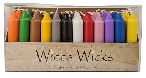 Assorted Short Chime Candles - 12 Colors 48 Count